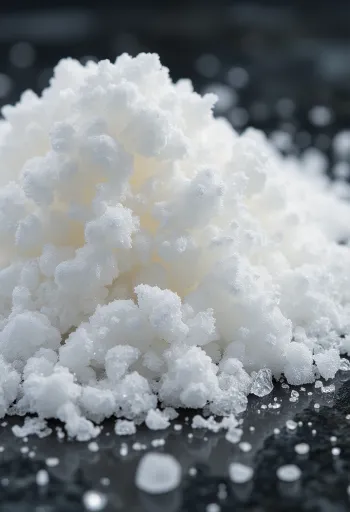 작은 도자기 그릇에 담긴 하얀 백설탕과 나무 숟가락