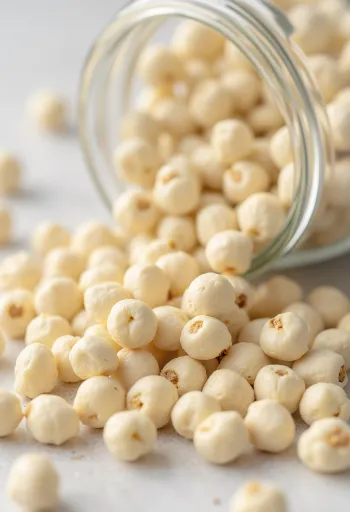 나무 테이블 위 그릇에 담긴 백후추 알갱이와 곱게 갈린 가루