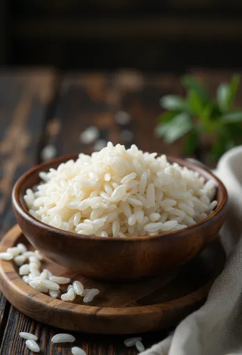 갓 조리된 카르나롤리 쌀, 크리미한 리조또를 위한 완벽한 식감