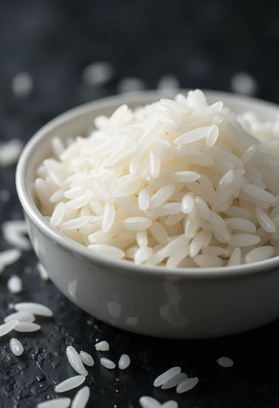 갓 지은 고슬고슬한 재스민 라이스