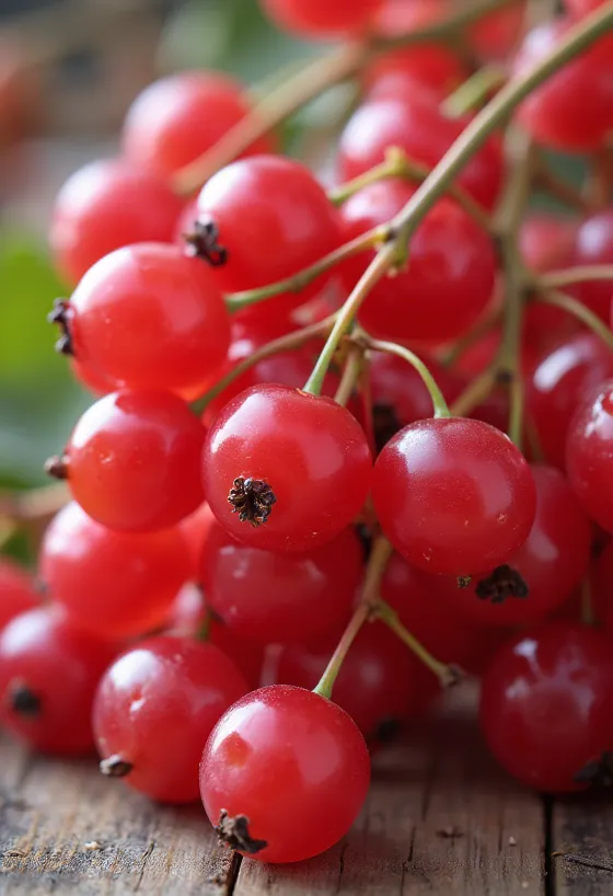 그릇에 담긴 붉은 레드커런트 열매와 수제 잼