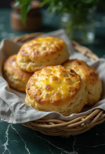 서빙된 바삭한 치즈 포가차