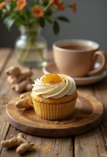 생강 컵케이크