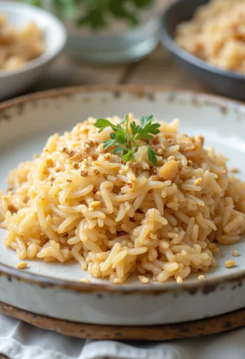 서빙된 오향 라이스