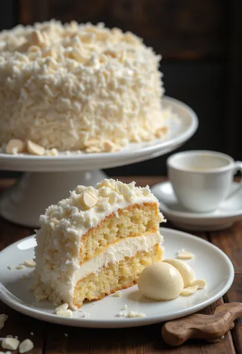 장식된 라파엘로 케이크