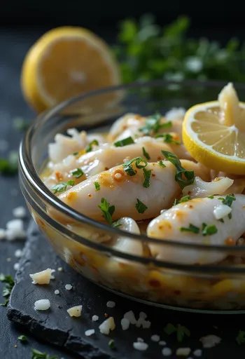 병에 담긴 고등어 피클