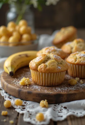바나나 컵케이크