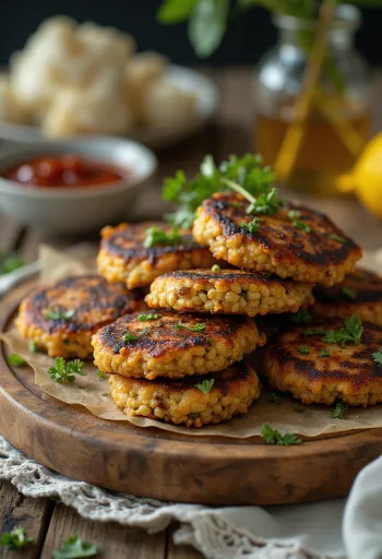 BBQ 구운 해바라기 씨 패티