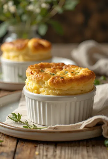 까망베르 치즈 수플레 (Camembertes felfújt)