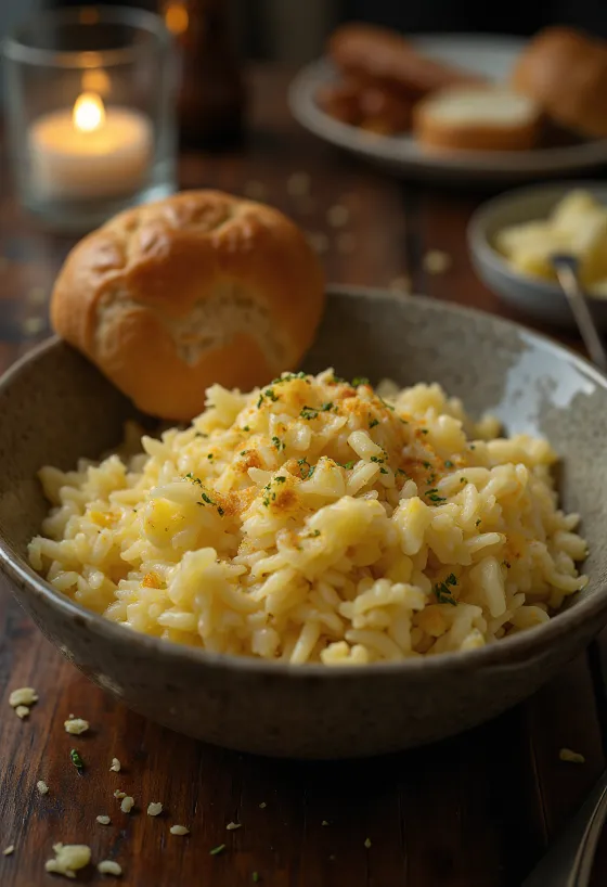 갈릭 버터 라이스