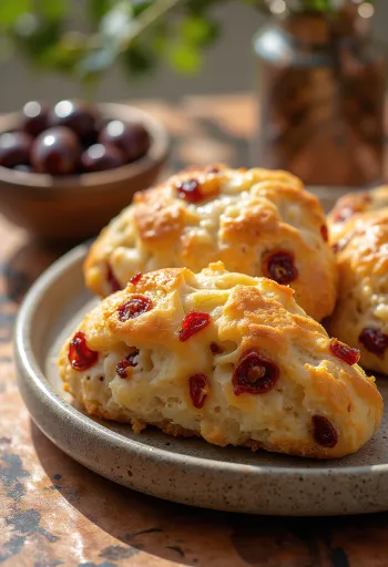 선드라이 토마토 포가차 서빙