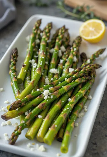BBQ 구운 아스파라거스