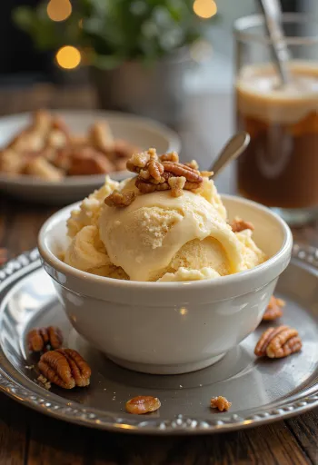 바닐라 피칸 아이스크림