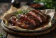 흑설탕 소스를 곁들인 훈제 BBQ 소고기