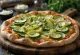 신선한 애호박과 치즈를 곁들인 Pizza al Zucchini