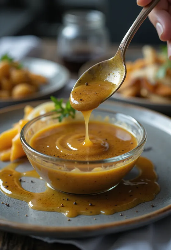 꿀 머스타드 발사믹 소스