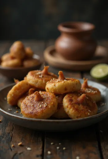 상투 모양이 특징인 콘다 카붐