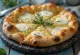 Pizza Bianca con Parmigiano 화이트 치즈 피자