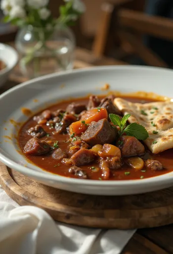 제공된 아이와즈 이라크 토마토 소고기