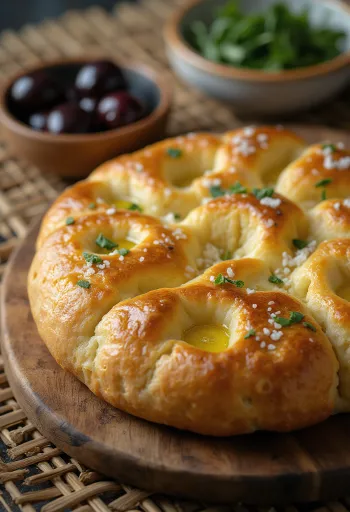 초간단 무발효 포카치아 차림