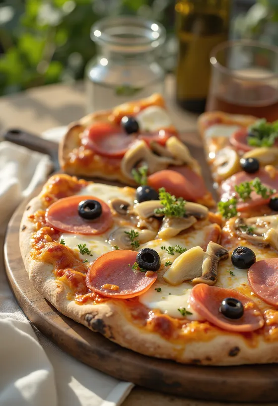 클래식 카프리초사 피자